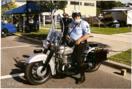 Restored 1951 Harley Davidson