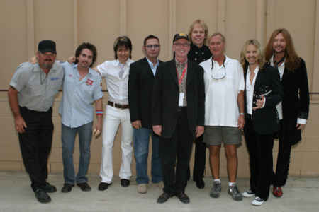 Dave Betti with rock and roll band STYX!
