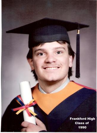 Highschool Graduation Picture 1990