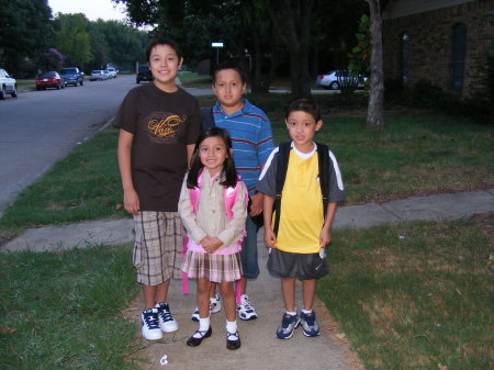 My kids...1st day of school 2007