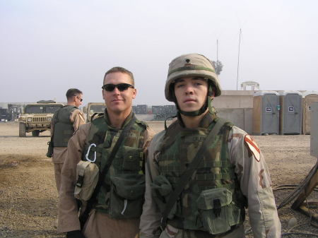 Sean & Ryan in Iraq