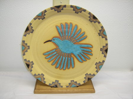 Humming Bird Plate