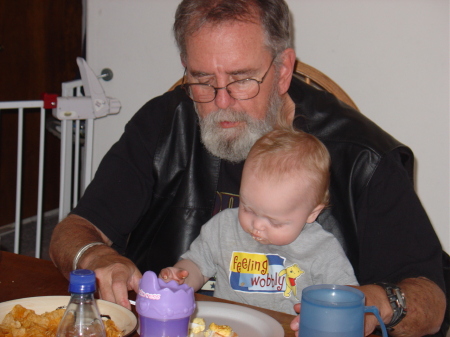 Me and # 3 grandson Anthony
