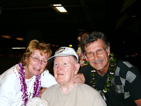 Rod with wife and father-in-law