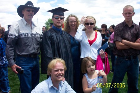 Nathan's college graduation 2005