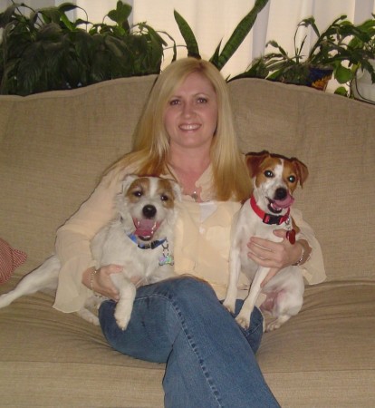 Me & the Jack Russell terrors!!!