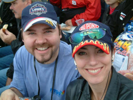 The Christen's at Nascar