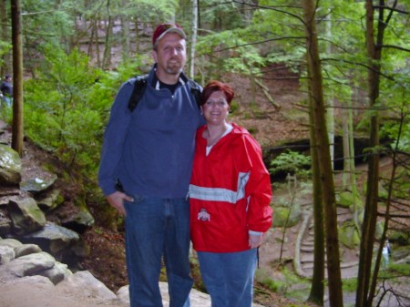 Me and my husband Bert in Hocking Hills