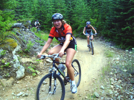 mountainbiking in Whistler