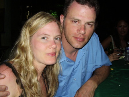 Heidi and me in mexico