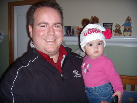 Daddy & Our Future Ski Bunny!