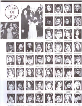 Class of 1975 page 1