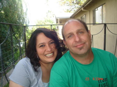 Me & my hubby 5/2008