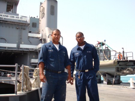 BRANDON, ABOARD THE USS ASHLAND