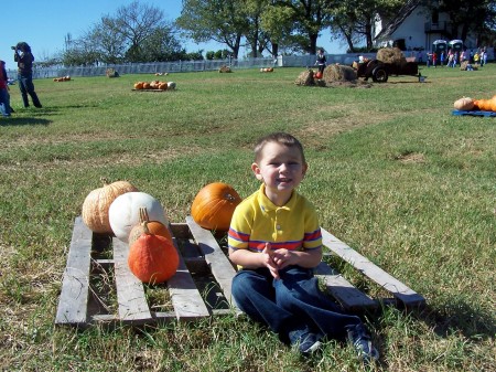 pumpkin patch Oct. 2007