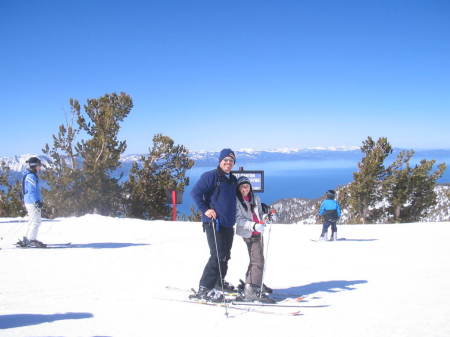 Skiing at Heavenly!