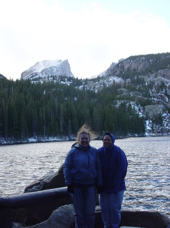 Beth & Me up in Rocky Mountain National Park
