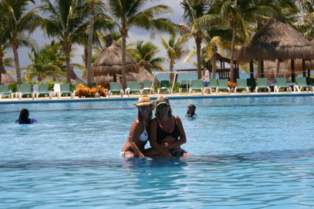 me & buz in Playa del Carmen.