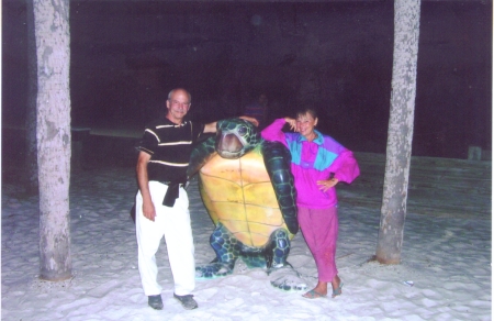 Clearwater beach, with 'friends'