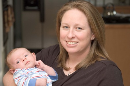 Wife Michelle and Son McKinley