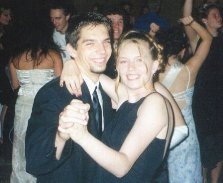 Cory and I at prom 2003