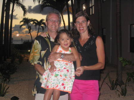 Keith, Grace and I vacation 2005