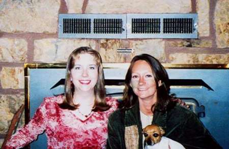 Jennifer Gladden & me Christmas 2005