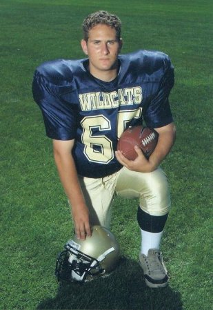 Scott's 1st High School Football Picture
