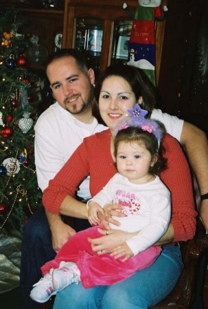 My Son Mike and his family, Christmas 2005