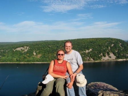 Nikki and Me at Devil's Lake Wisconsin