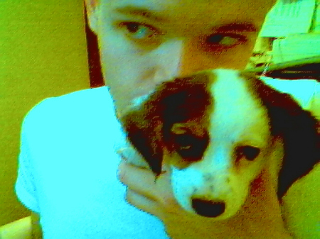 Me and my puppy '04