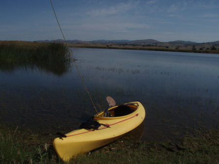 One of my kayaks-Kelsey Bass Ranch