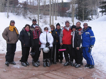 Waiting on the Shuttle to take us back to Beaver Creek