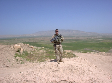 On hilltop in northern Iraq