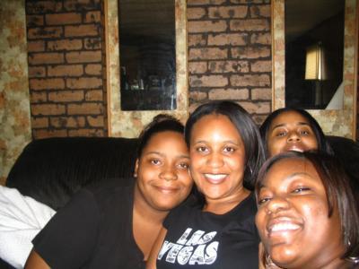 Me and the girls - august 2005