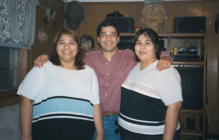 Lisa Garcia (84), Sal Garcia (80),and Marie Garcia (81)