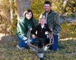 michele's family and 2007 buck