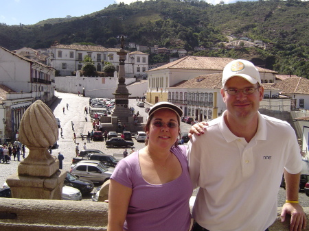 Julie & Dan in Ouro Preto, Brasil