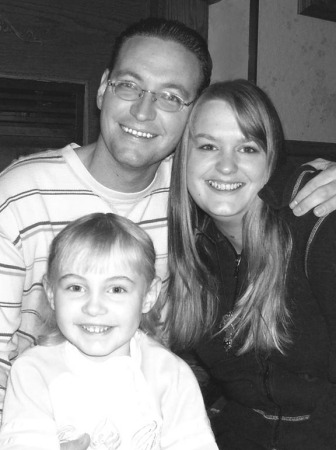 My oldest daughter Desiree 28 and her husband and my grandaughter Lacey 4 yrs old