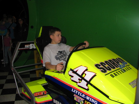 daniel at the museum of science and industry