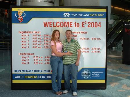 My husband and I at E3 2003