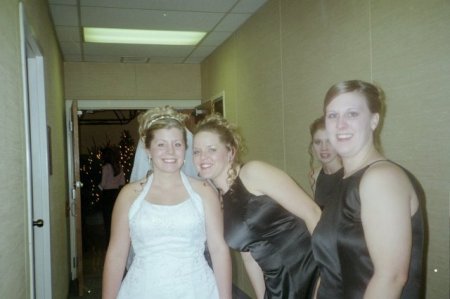 My friend Jennifer and I at her Wedding December 2005