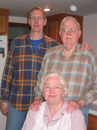 Me and my parents, Bill and Alice
