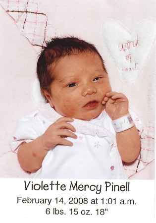 Violette New born Pic