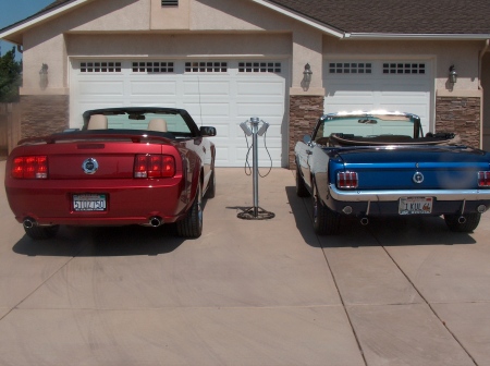 2006 nd 1964 1/2 Mustangs