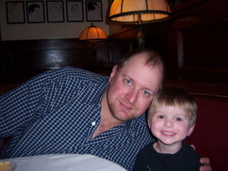 My husband John and son Cody.