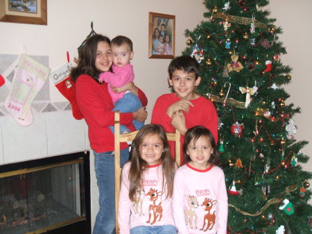 my babies Christmas '07