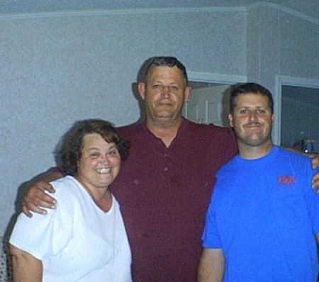 Me, my father and my brother (David)