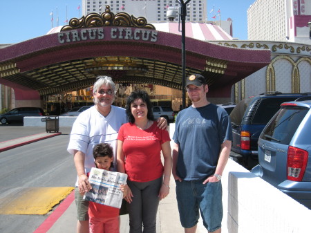 Me and the family in Vegas