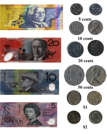 AUSTRILIA MONEY